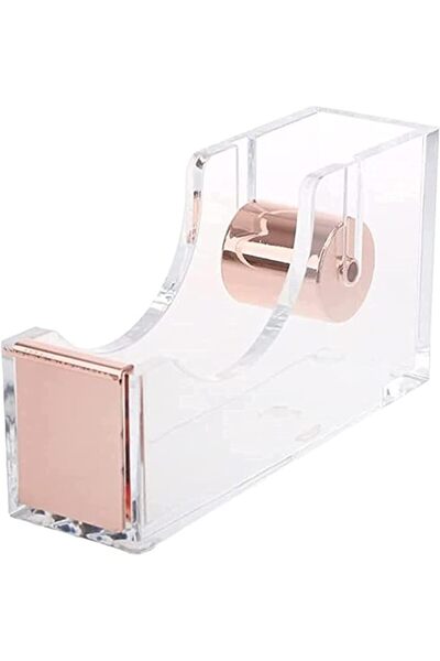 Generic Acrylic Tape Dispenser, Modern Design Office Desktop Tape Dispenser M...