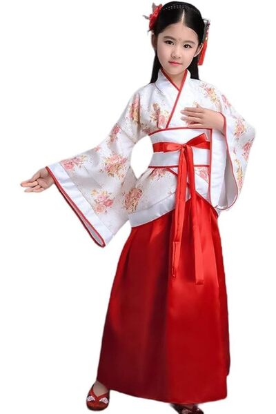 Generic Chinese Traditional Hanfu Costume Girl Ancient Han Dynasty Dress Orie...