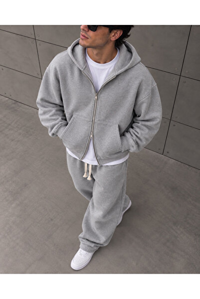 Zipper Gri Takım