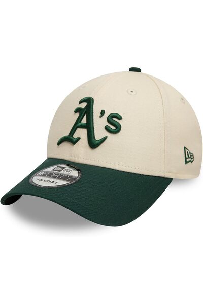 Generic قبعات كولور بلوك 9Forty Oakland Athletics Ltcdkg للرجال باللون البيج ...