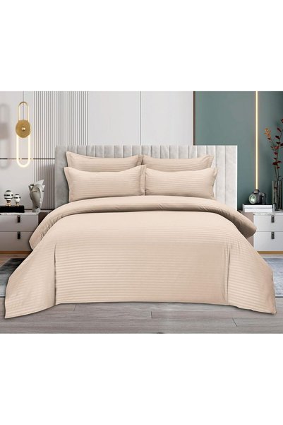 Generic Sleeping Bear 6-Piece Luxury King Size Cotton Bedsheet - Quilt Cover ...