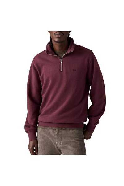 Levis LEVI'S ORIGINAL HM ΠΟΥΛΟΒΕΡ ΜΕ ΦΕΡΜΟΥΑΡ 1/4 WINETASTING M