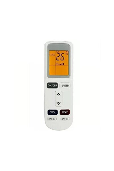 TAYFUN fieber İle Uyumlu Model FBR24KTR32A Kaset Tipi Klima Kumandası-Işıklı Ekran