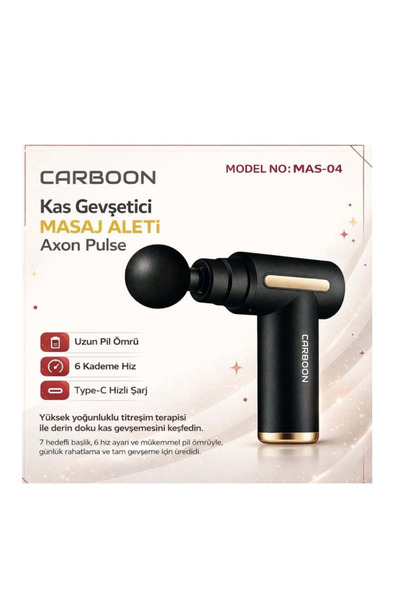 CARBOON MAS-04 Masaj Aleti 4 Başlıklı