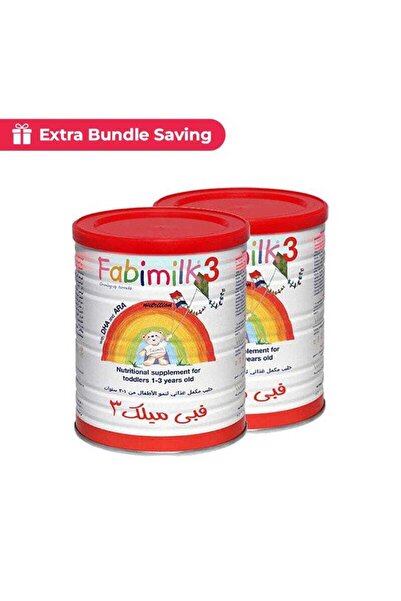 Fabimilk حليب أطفال المرحلة (3) عبوة مزدوجة (2*900) جرام