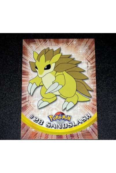 Pokemon ساندسلش # 28 1999 بطاقة توپس تي في الأصلية