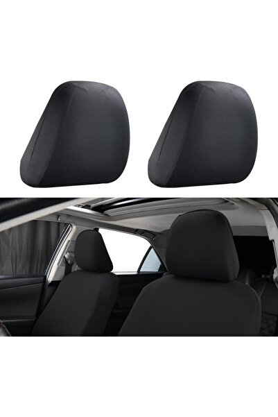 Generic Pack-2 Car Seat Headrest Cover, Stretch Full Coverage Shield, Breatha...