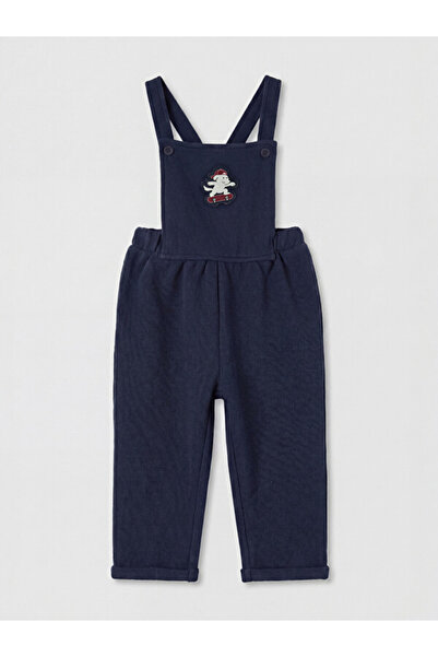 LC Waikiki Rmz Gi̇yi̇m Farkiyla Embroidered Baby Boy Salopet