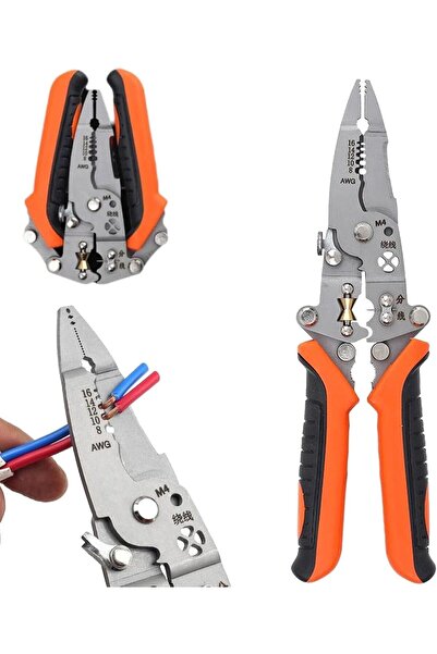 Generic 12in1 Multifunctional Wire Stripper Twister Professional Electrician'...