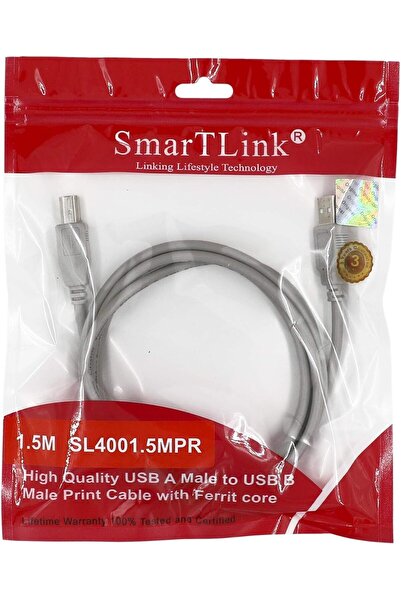 Generic كابل طابعة USB 2.0 من النوع A ذكر إلى B ذكر، سلك ماسح ضوئي عالي السرع...