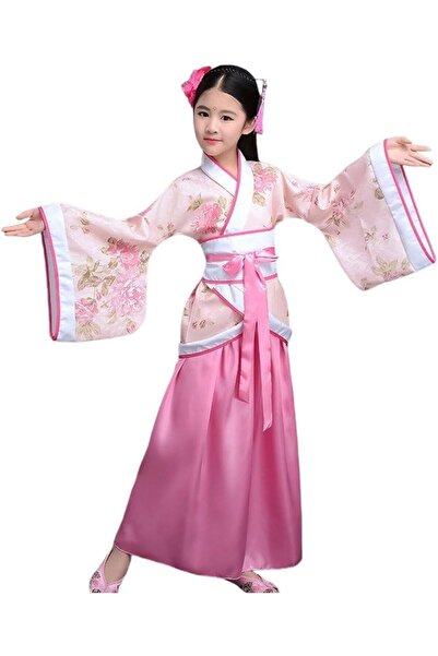 Generic Chinese Traditional Hanfu Costume Girl Ancient Han Dynasty Dress Orie...