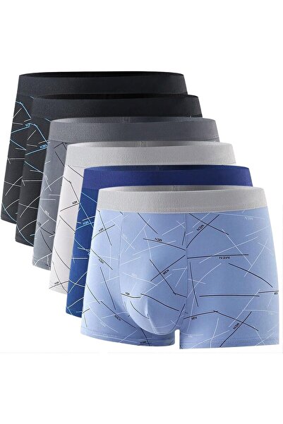 Generic Microfiber Low Rise Trunk Underwear for Men (6 Set)