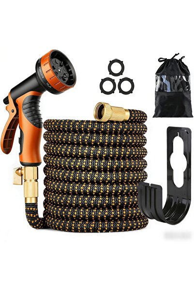 Generic Garden Hose, 25-Foot Extendable Garden Hose, Leak-Proof And Tangle-Fr...