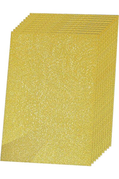 Generic 10 Sheets Glitter Cardstock Paper, A4 Premium Sparkly Paper, Sparklin...