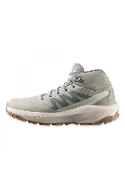 Salomon 454116 Outscape Mid Gtx W Outdoor Açık Gri Kadın Bot