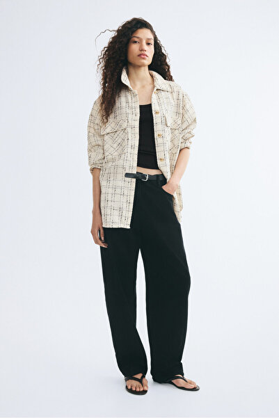 H&M Bukle Overshirt Gömlek