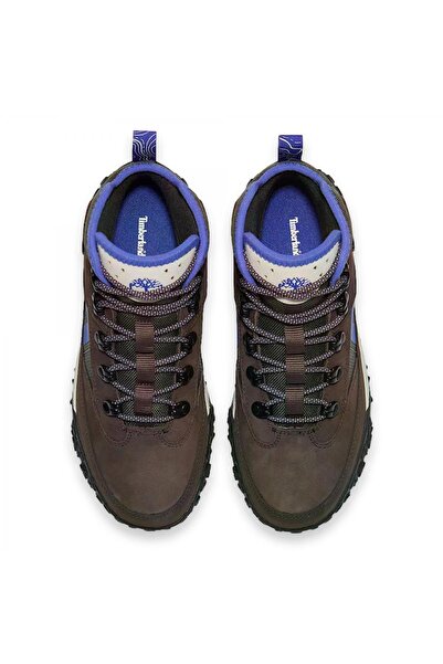 Timberland Tb0A6Ash Greenstride Motion 6 Mid Lace Up Waterproof Kahverengi Unisex Bot