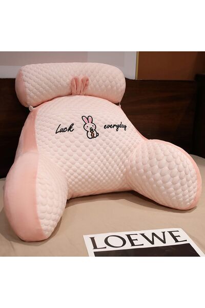 Generic Reading Pillow, Large Size Backrest Pillow, Bed Rest Sit up Pillow wi...