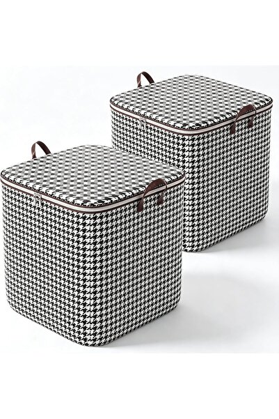 Generic Large Foldable Fabric Storage Organizer Bag for Blankets and Clothes,...