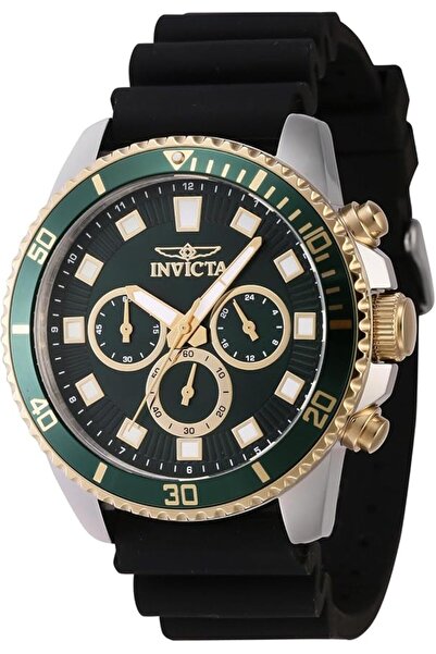 Invıcta Invicta Men's Analog Wristwatch with Green Dial - Model 46127