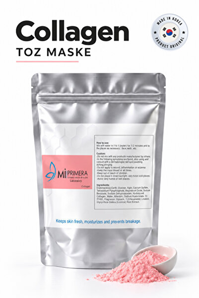 Kore Soyulabilir Kolajen Toz Yüz Maskesi 1 kg