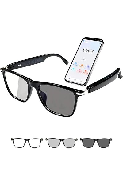 Generic AI Translation Smart Glasses with Bluetooth, 160+ Languages, Color-Ch...