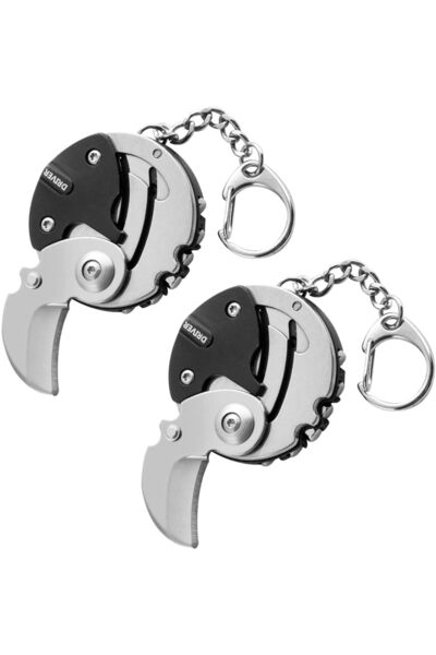 Generic أداة جيب متعددة الاستخدامات على شكل عملة، سلسلة مفاتيح متعددة الوظائف...