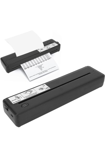 Generic Portable Thermal Printer, A4 203DPI Inkless Bluetooth Thermal Printer...
