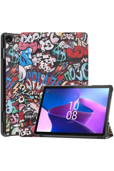 Generic Slim Stand Hard Back Shell Smart Cover Case for Lenovo Tab M10 (3rd G...