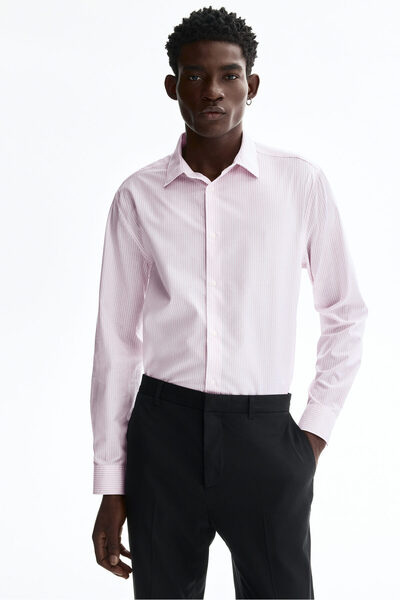 H&M Slim Fit Kolay Ütülenir Gömlek