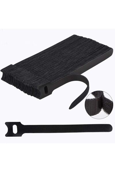 Generic ZIBUYU® 6 Inch Reusable Cable Ties, Adjustable Hook & Loop Cord Strap...
