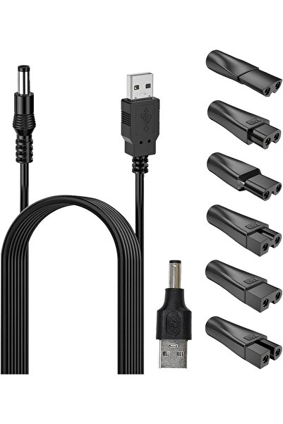 Generic 5V USB Shaver Charger, 8 PCS Universal Beard Trimmer Chargers, Shaver...