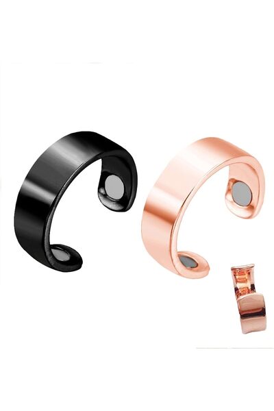 Generic Adjustable Blood Glucose Control Ring - Magnetic Lymph Detox and Weig...