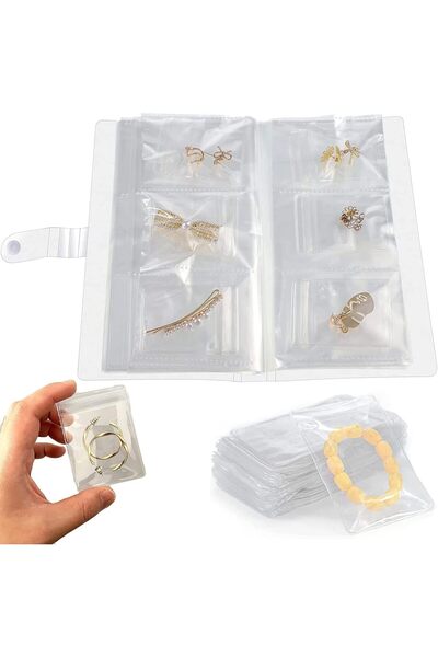 Generic Travel Jewelry Organizer，Anti Oxidation Jewelry Storage Organizer Bag...