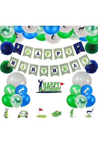 Generic Golf Birthday Party Supplies Golf 1st Birthday Decorations Golf Birth...