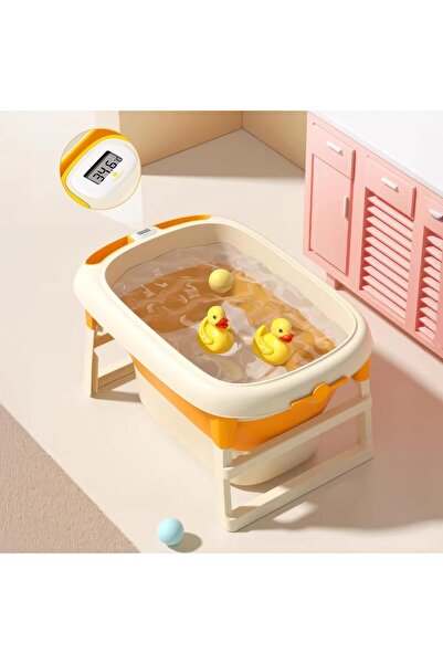 Generic Royal Foldable Bathtub Portable Baby Bath Tub for Toddler Collapsible...
