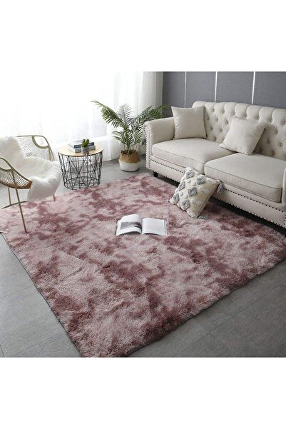 Generic 4 x 5.3 Feet Tie Dyeing Light Carpet, Super Soft Fluffy Rugs, Plush I...