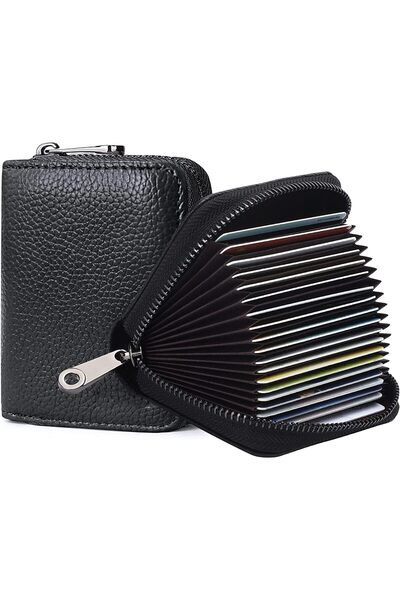 Generic Men's Wallet Cards 20 Cards Leather Holder Wallet RFID Credit Cards H...