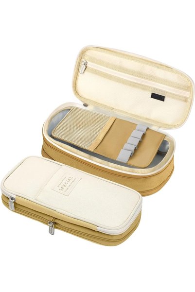 Generic Big Capacity Pencil Case, Large Pencil Case for School Office College...