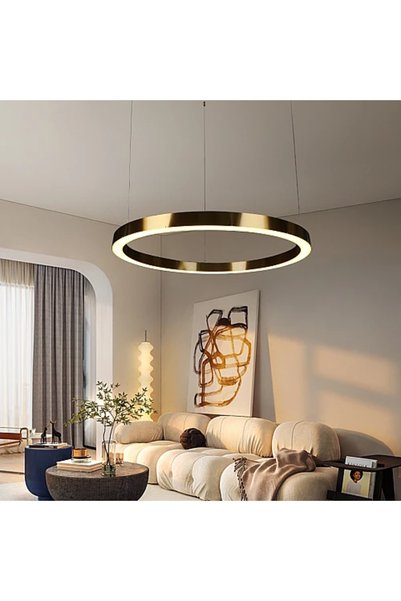 Generic Brand Modern Gold Chandelier Oil Led 55W 80cm Ha/C5577Sds/800Cr+Ww