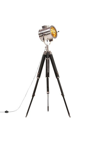 Syfax Lampa podea trepied, 165 cm, lemn masiv de mango