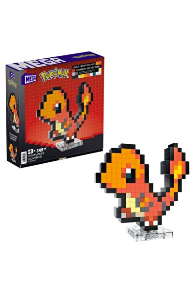 Pokemon MEGA Pokémon Pixel Art Charmander HTH76 | Σετ Κατασκευής 349 Τεμαχίων...