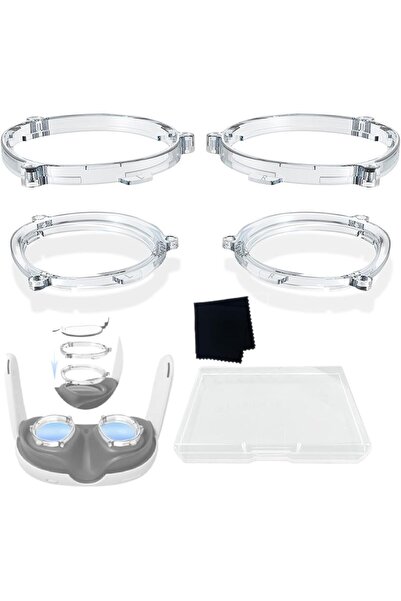 Generic Magnetic Lens Protector for Meta Quest 3, Blue Light Blocking Lens Sp...