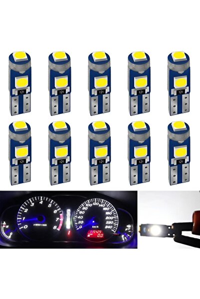 Generic مصباح LED أبيض T5 37 74 2721 PC74 PC37، رقائق 3030 فائقة السطوع، بديل...