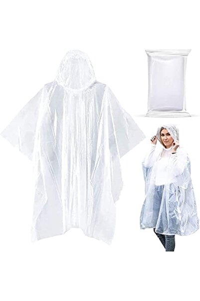 Generic 10 Pack Rain Ponchos - Reusable & Disposible Rain Coat-Waterproof, Li...