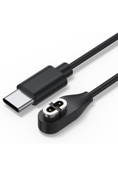 Generic كابل شحن USB-C قصير بطول 1 متر لسماعات Shokz Aeropex AS800