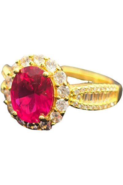 Generic 1 Pcs Costume Jewelry Gold Plated Ring for Women,Luxury Style Ring wi...