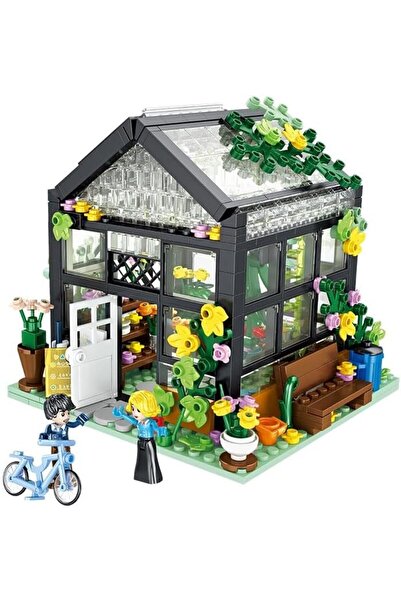 Generic Flower House Building Set, Compatible with Lego Flower House Create E...