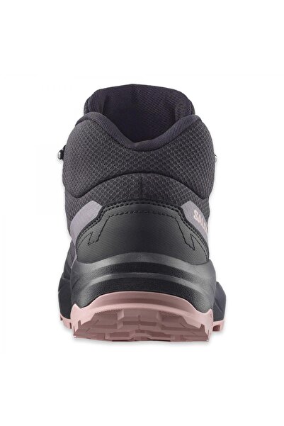 Salomon 454116 Outscape Mid Gtx W Outdoor Siyah-Mor Kadın Bot