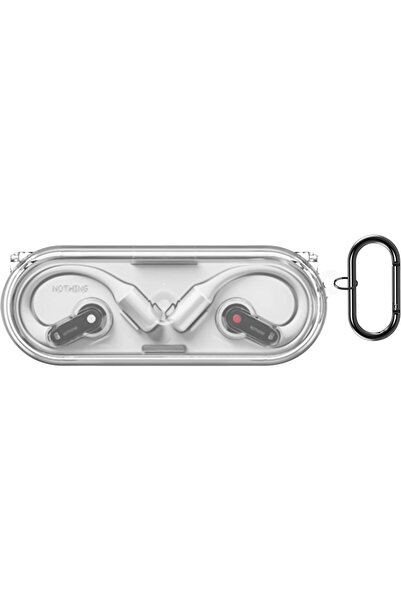 Generic Secure Lock Clear Case Compatible with Nothing Ear (Open) Open-Ear He...
